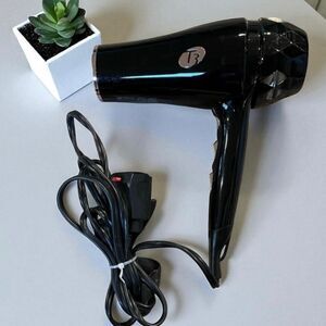 New T3 MICRO Featherweight Luxe 2i lonic Professional Hair Dryer Black Gold see